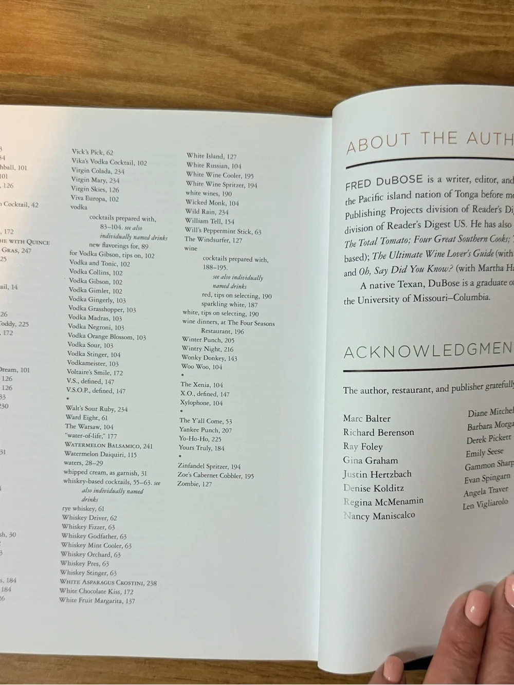 The Four Seasons Book of Cocktails: Tips, Techniques, and More Than 1,000 - GOOD